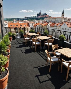 Čierna tráva v jednej nemenovanej pražskej reštaurácii